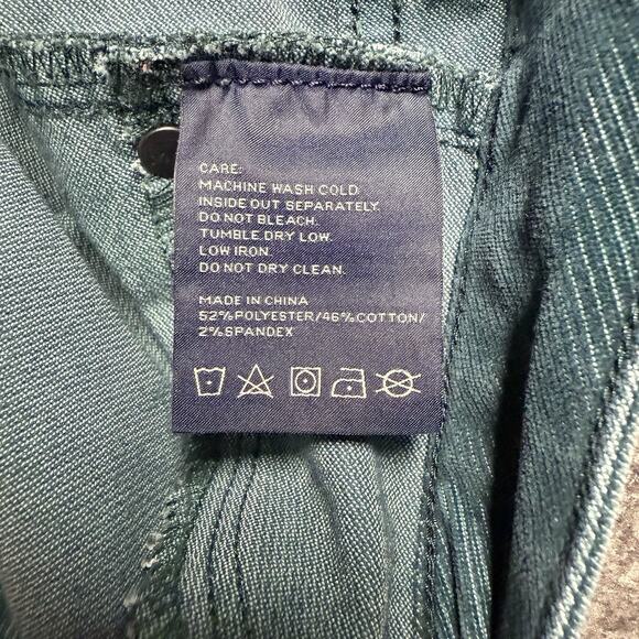 Marc By Marc Jacobs Stick Jeans Womens 28* (tag 26) Green Workwear Pants Velvet - Picture 4 of 8